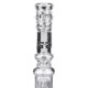 Skleněný bong s perkolací Grace Glass LABZ series Burj Khalifa Ice 85cm  (G320-TH)
