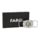 Doutníkový ořezávač Faro silver, 25mm  (02032)