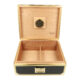 Humidor na doutníky Cigars Black/Gold 25D, 26x22x11,5cm  (920049)