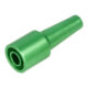 Kovový náústek pro vodní dýmky DUD zelený, 30cm  (12546G)