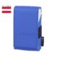 Pouzdro na cigarety Flapcase, Blue - Koen pouzdro na cigarety s gumou na zapalova run vyroben v Rakousku. Praktick pouzdro Flapcase na celou krabiku cigaret klasick velikosti King Size (80 mm) je vyroben z kvalitn ke. Modr povrch pouzdra m jemnou texturu. Vypadnut krabiky je zajitno zapnnm pouzdra na magnet. Po celm obvodu pouzdra je guma, za kterou meme vloit zapalova. Pouzdro je dodvan v drkov plastovm sku.

Vnitn prostor pouzdra pro krabiku ( x H x V): 55 x 22 x 91 mm
Celkov rozmry ( x H x V): 60 x 32 x 96 mm
Distributor: Fortis-DB, spol. s r.o.
