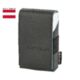 Pouzdro na cigarety Flapcase, Black - Koen pouzdro na cigarety s gumou na zapalova run vyroben v Rakousku. Praktick pouzdro Flapcase na celou krabiku cigaret klasick velikosti King Size (80 mm) je vyroben z kvalitn ke. ern povrch pouzdra m jemnou texturu. Vypadnut krabiky je zajitno zapnnm pouzdra na magnet. Po celm obvodu pouzdra je guma, za kterou meme vloit zapalova. Pouzdro je dodvan v drkov plastovm sku.

Vnitn prostor pouzdra pro krabiku ( x H x V): 55 x 22 x 91 mm
Celkov rozmry ( x H x V): 60 x 32 x 96 mm
Distributor: Fortis-DB, spol. s r.o.
