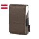 Pouzdro na cigarety Flapcase, Dark Brown - Koen pouzdro na cigarety s gumou na zapalova run vyroben v Rakousku. Praktick pouzdro Flapcase na celou krabiku cigaret klasick velikosti King Size (80 mm) je vyroben z kvalitn ke. Tmav hnd povrch pouzdra m jemnou texturu. Vypadnut krabiky je zajitno zapnnm pouzdra na magnet. Po celm obvodu pouzdra je guma, za kterou meme vloit zapalova. Pouzdro je dodvan v drkov plastovm sku.

Vnitn prostor pouzdra pro krabiku ( x H x V): 55 x 22 x 91 mm
Celkov rozmry ( x H x V): 60 x 32 x 96 mm
Distributor: Fortis-DB, spol. s r.o.
