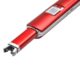 Domácnostní USB zapalovač Wildfire, červený  (11533)