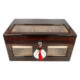 Humidor na doutníky ebenový lesklý 80D, 38x25x19cm  (563151)