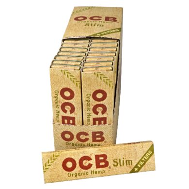 Cigaretové papírky OCB Slim Organic + Filters  (036000)