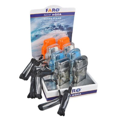 Žhavící zapalovač FARO Turbo Aqua Waterproof  (22001)