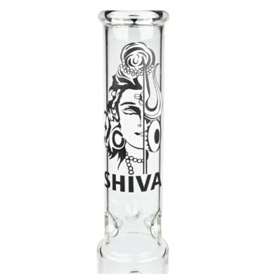 Skleněný bong s perkolací Shiva Ice 40cm