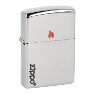 Zapalovač Zippo 250 Zippo & Flame, leštěný  (Z 229987)