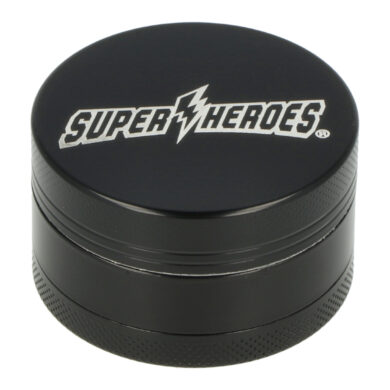 Drtič tabáku keramický Super Heroes Black, 3.díl., 50mm  (340036)