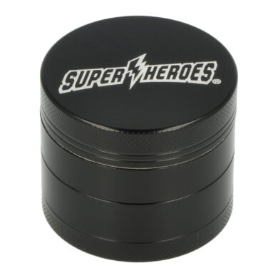 Drtič tabáku keramický Super Heroes Black, 4.díl., 50mm  (340038)