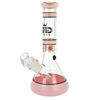 Skleněný bong Grace Glass Beaker Series Pink, 32cm  (GG02UPK)