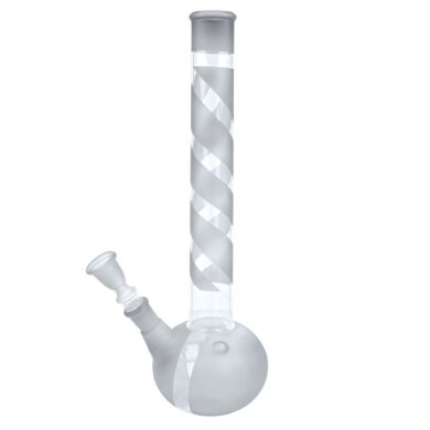 Skleněný bong Straight Smoked, 39cm  (31608)