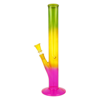 Skleněný bong Rainbow, 35cm  (31629)