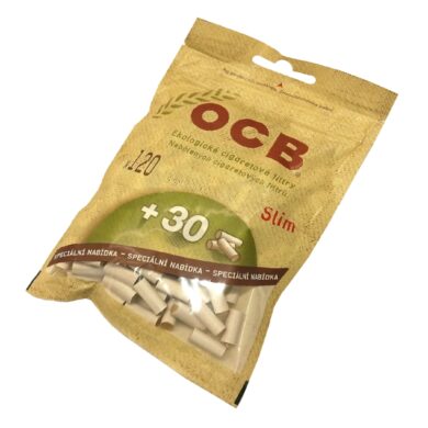 Cigaretové filtry OCB Slim Bio, 6mm  (04301)