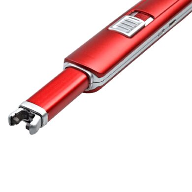 Domácnostní USB zapalovač Wildfire, červený