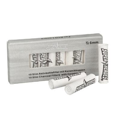 Cigaretové filtry Super Heroes Slim 6mm  (640960)
