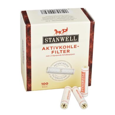 Filtry do dýmky, Stanwell, 100ks, 9mm  (680080)