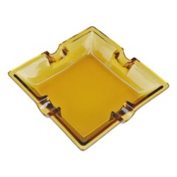 Doutníkový popelník skleněný Amber, 4D  (11247)