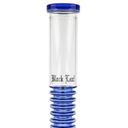 Skleněný bong Black Leaf Rings Blue, 39cm  (2018180-29)