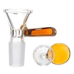 Náhradní kotlík do bongu Grace Glass žlutý, 14,5mm - Nhradn sklenn kotlk do bongu Grace Glass. Transparentn kotlk m na boku praktick drtko ve lut barv. Kotlk je vyroben z kvalitnho ruodolnho borosiliktovho skla. Tento kotlk je vhodn pro vechny chillumy ukonen zbrusem pro zasunut s vnitnm prmrem 14,5 mm. Cena je uvedena za jeden ks.

Socket kotlku: 14,5 mm
Celkov vka: 53 mm
Vnitn prmr kotlku: 8 - 19 mm
Vnj prmr kotlku: 26 mm
Stko: 12 mm
Distributor: Fortis-DB, spol. s r.o.