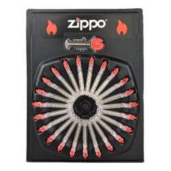 Kamínky do zapalovače Zippo Flint - Kamínky do zapalovače Zippo. Originální kamínky Zippo Flint do benzínových zapalovačů, které zná celý svět. Jedno balení - plastový zásobník obsahuje 6 ks kamínků do zapalovače. Cena uvedena za jedno balení.

Rozměry kamínku:
Délka: 4,5 mm
Průměr: 2,5 mm