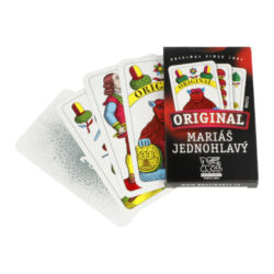Mariášové karty jednohlavé OT, papírová krabička - Mariov jednohlav karty v paprov krabice. Balen obsahuje 32 karet.

Distributor: Fortis-DB, spol. s r.o.