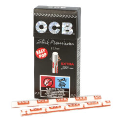 Cigaretové filtry OCB Extra Slim Premium - Cigaretové filtry OCB Extra Slim Premium. Krabička 120 ks filtrů. Průměr 5,7mm, délka 14 mm. Cena uvedená za jedno balení (krabička).