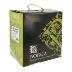 Víno Borga Chardonnay IGT 5l 12%, bílé, Bag in box - Italské víno Borga Chardonnay IGT. Bílé víno suché charakterizuje světle žlutá slámová barva, ovocná vůně se zlatými, jemnými jablkovými tóny. Na patře vyvolává pocit kůrky čerstvého chleba. Balení: Bag in box, 5L.

Obsah alkoholu: 12%
Výrobce: Azienda Vitivinicola di Borga G.& C.
Vinařská oblast: Treviso, Itálie
