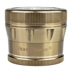 Drtič tabáku ALU Sharp Stone Gold, 53mm  (340183)